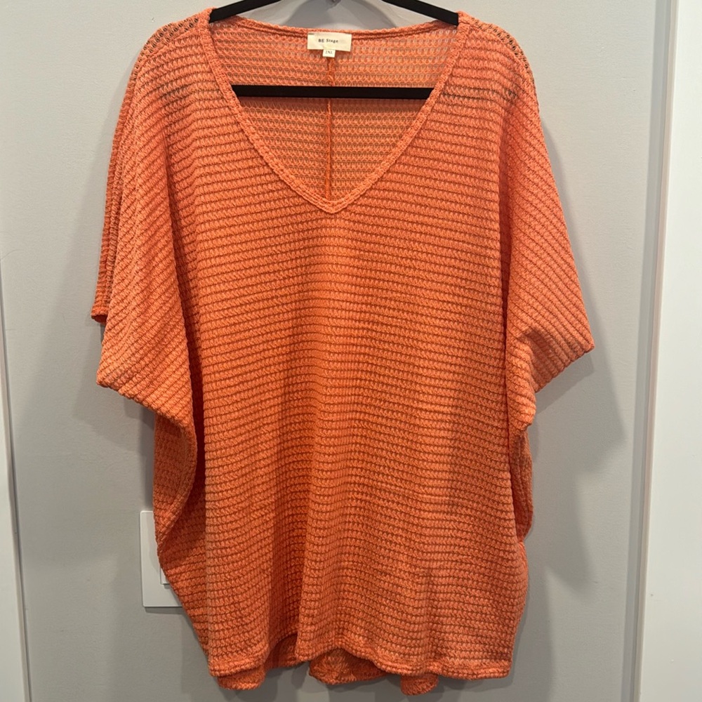 BE Stage Waffle Knit Top